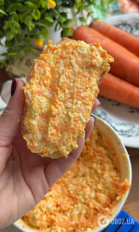 Ленивая намазка из моркови: готовится за считанные минуты