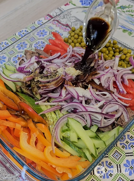 Сытный салат с говядиной и овощами: на каждый день и для праздничного стола