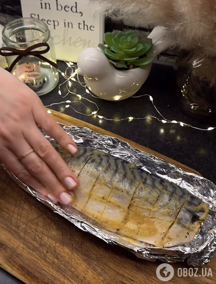 Как вкусно запечь скумбрию в духовке: рецепт с лимоном