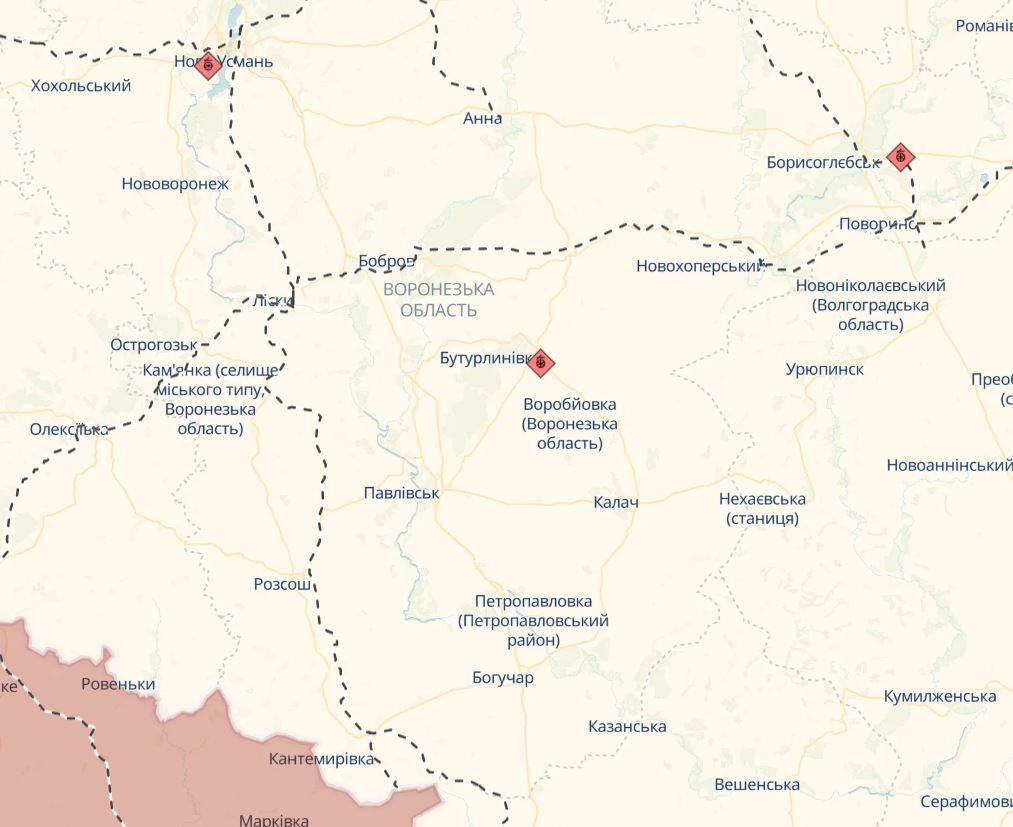 Силы беспилотных систем поразили вертолеты Ми-28 и Ми-17 в Воронежской области РФ
