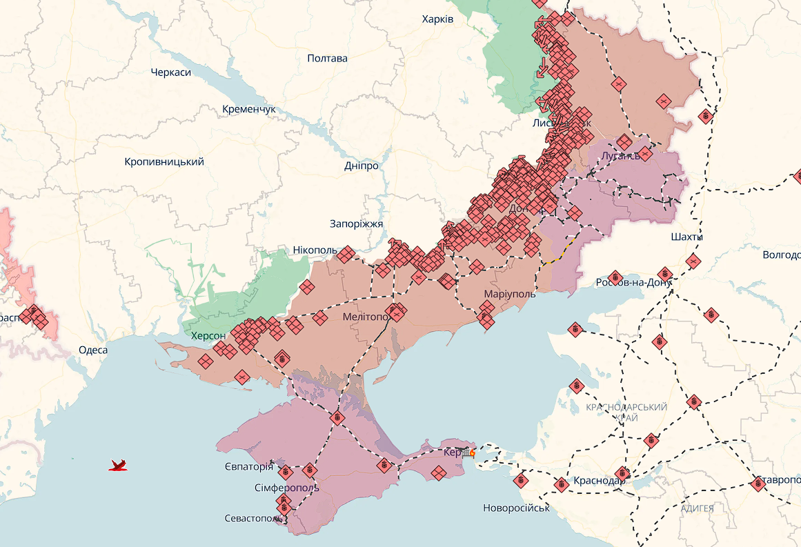 Поражены элементы ПВО и не только: ВСУ нанесли удары по важным объектам российских оккупантов