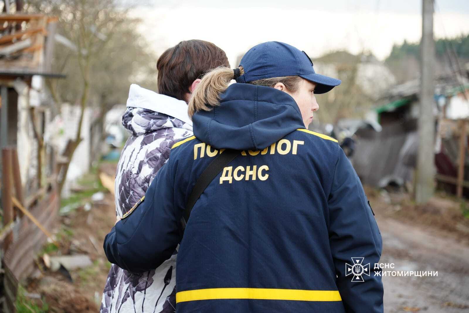 Россия атаковала Житомирскую область: есть жертва, пострадали десять человек. Фото