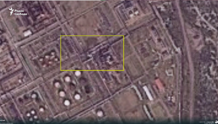 Під ударом була установка переробки нафти: супутниковий знімок підтвердив руйнування на НПЗ у Башкортостані