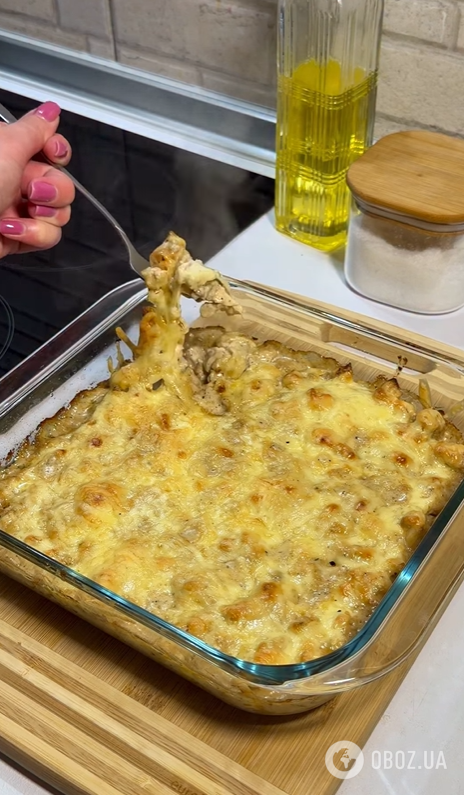 Сытный жульен с курицей и грибами на ужин: получится очень вкусно