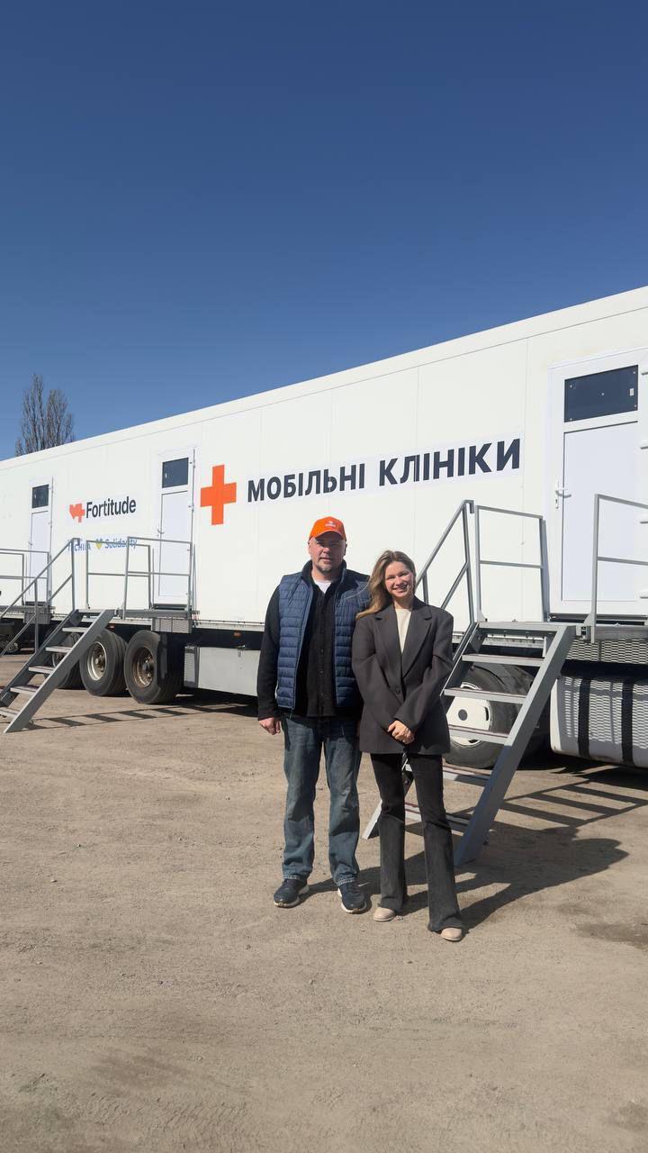 Україна розширює мережу мобільних клінік: проєкт підтримала Фундація "Течія"