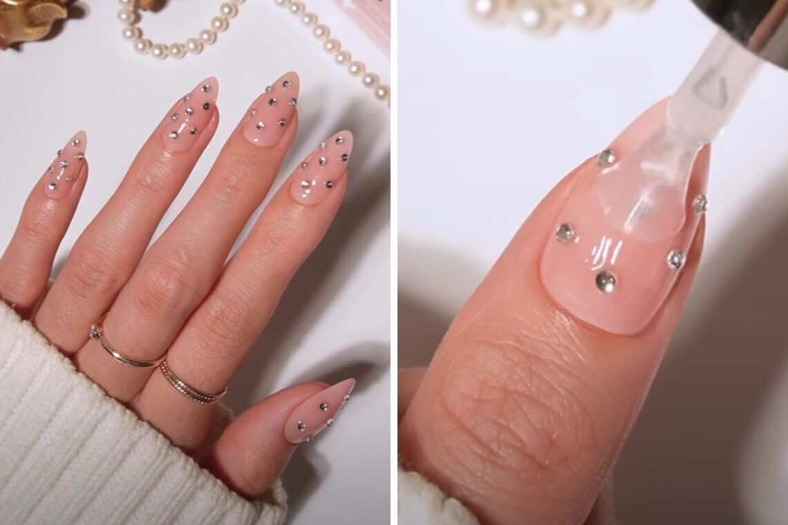 Хром, діаманти і гра з формами: названо найтрендовіші нігті на літо 2026