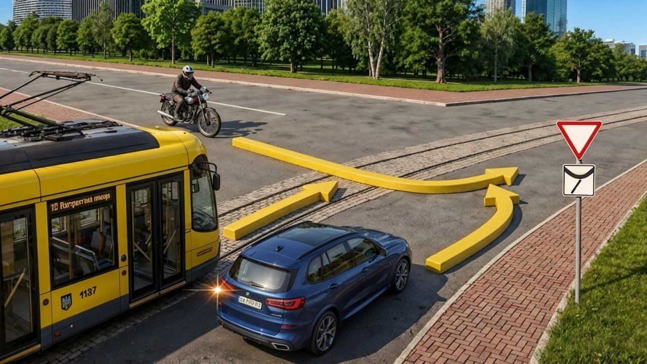 Хто проїде перехрестя останнім? Цікавий тест на знання ПДР