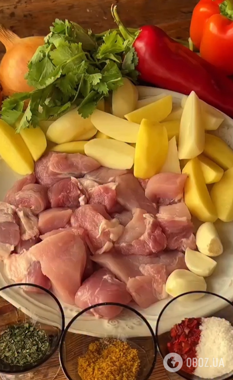 Быстрый обед из мяса и овощей: получится очень сытно