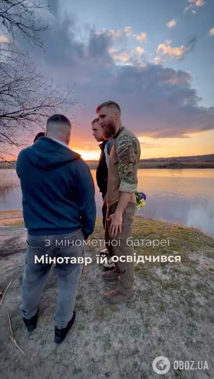 Павло Вишебаба освідчився новій коханій, із якою знайомий лише три місяці: поет-воїн показав відео зворушливого моменту