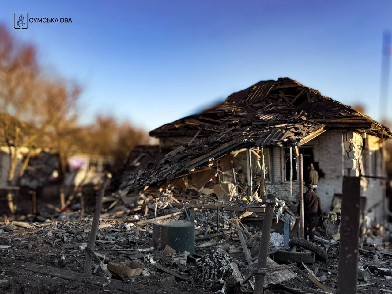 Враг нанес ракетный удар по Сумской области: есть пострадавшие. Фото