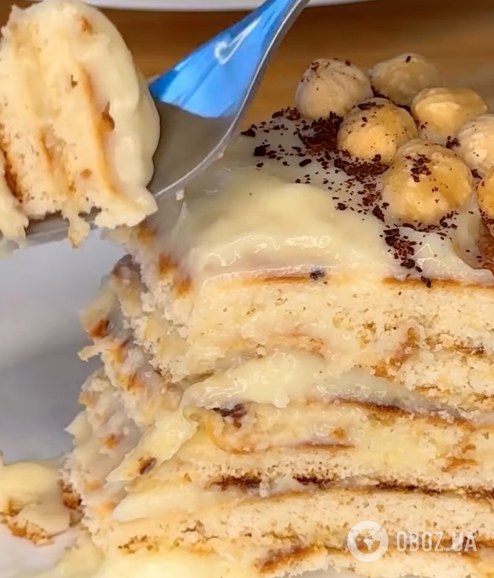 Найлінивіший торт без випічки із заварним кремом: ділимося легким рецептом