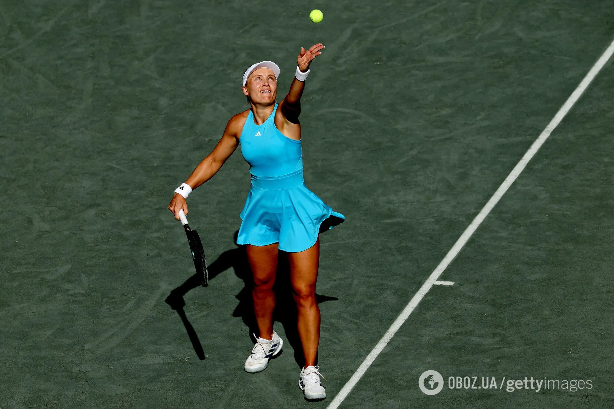 Теннисистка написала на камере название оккупированного украинского города после выхода в финал турнира в США. Видео