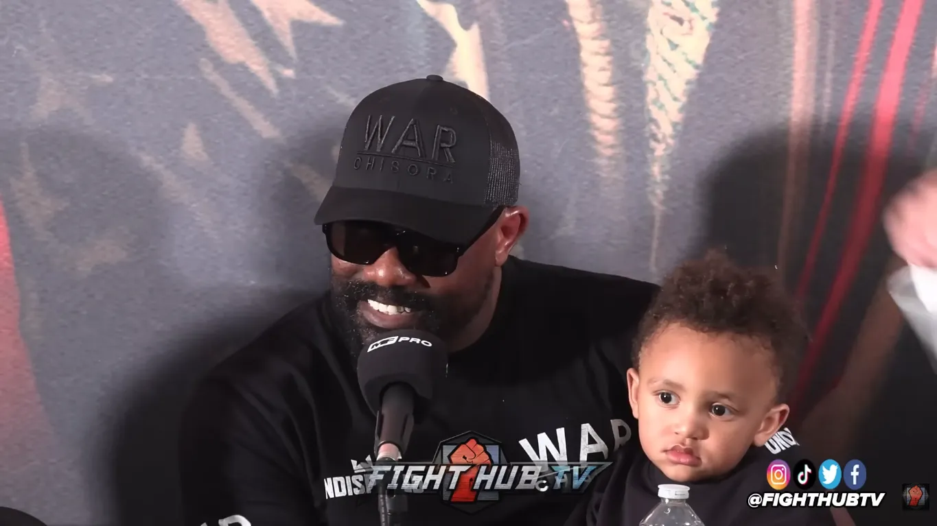 Чисора сломал Уайлдеру руку и ребро. Видео