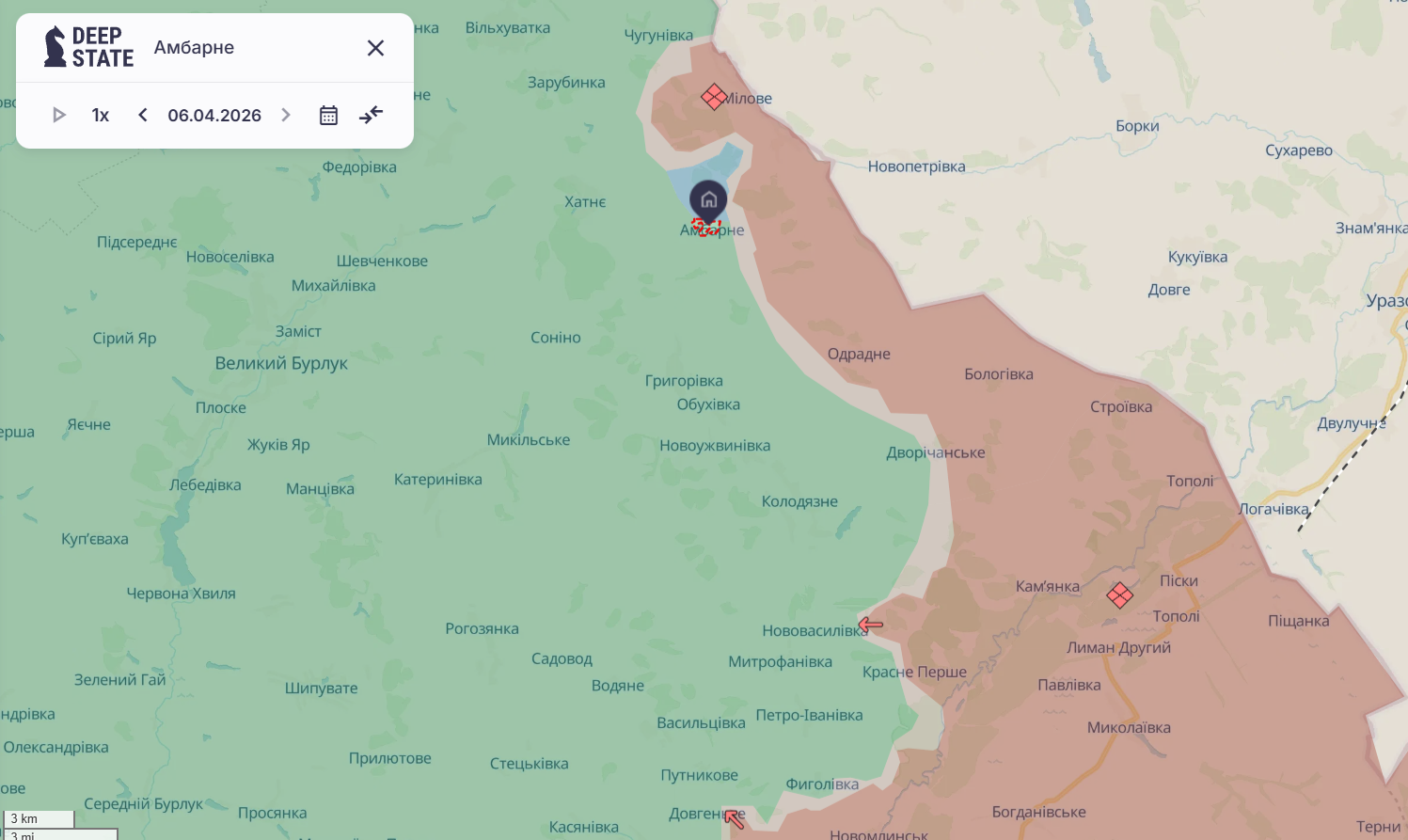 Силы обороны восстановили контроль вблизи Амбарного на Харьковщине. Видео