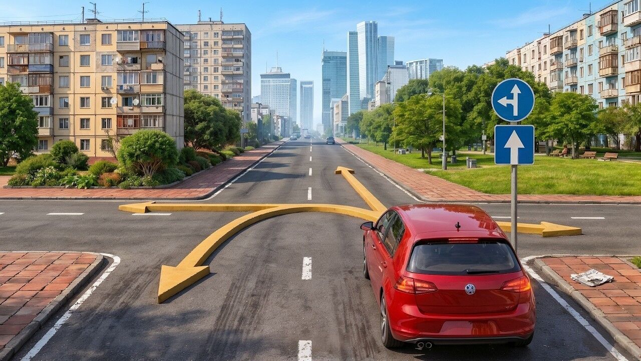 Куди можна проїхати? Тест на знання ПДР