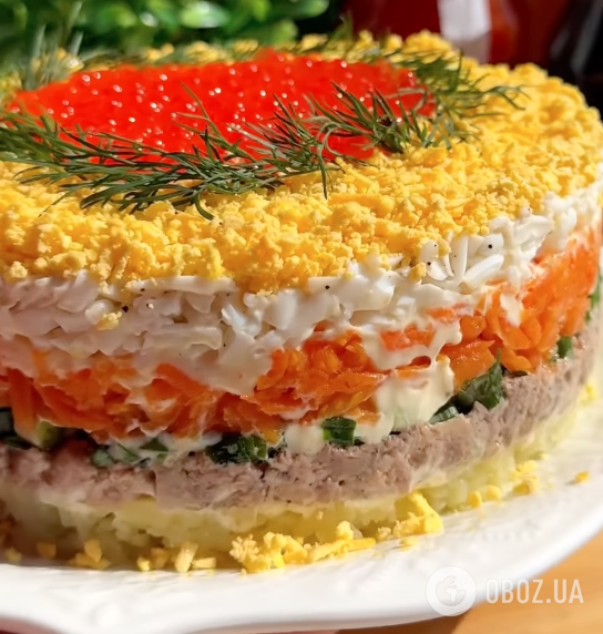 Салат "Королевская мимоза" для пасхального стола: делимся оригинальным рецептом