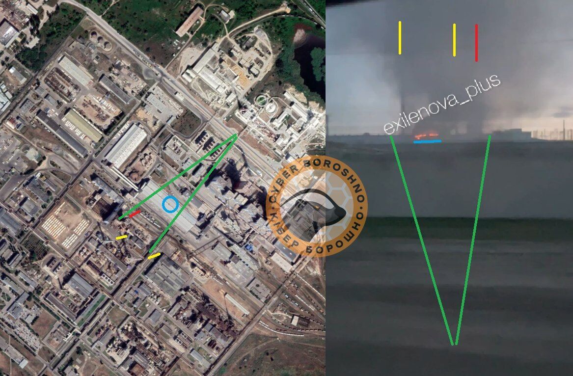 У Воронезькій області РФ поскаржились на атаку дронів: спалахнула пожежа в районі хімзаводу. Відео