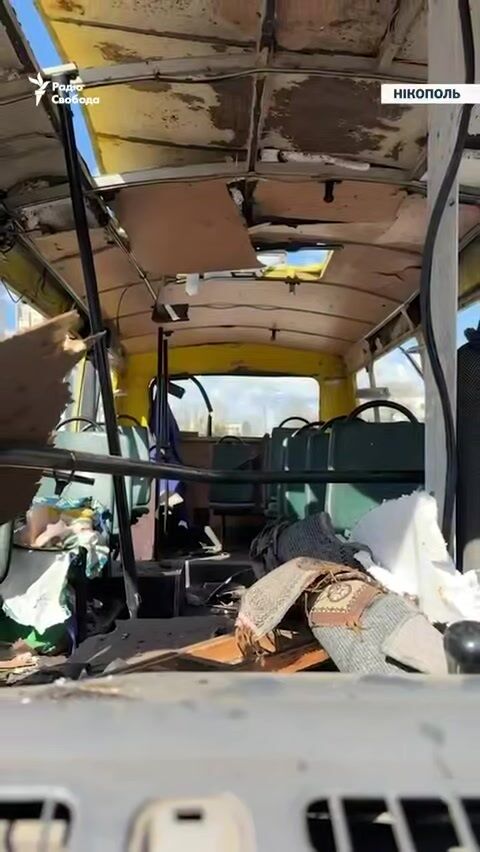"Страшные атаки начались": жительница Никополя рассказала, как оккупанты охотятся дронами на транспорт в городе. Видео