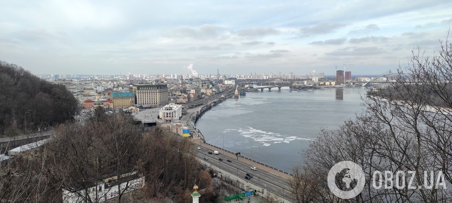 Утопали в зелени: как выглядели Почтовая площадь и Подол в Киеве в 1950-х годах. Фото и видео