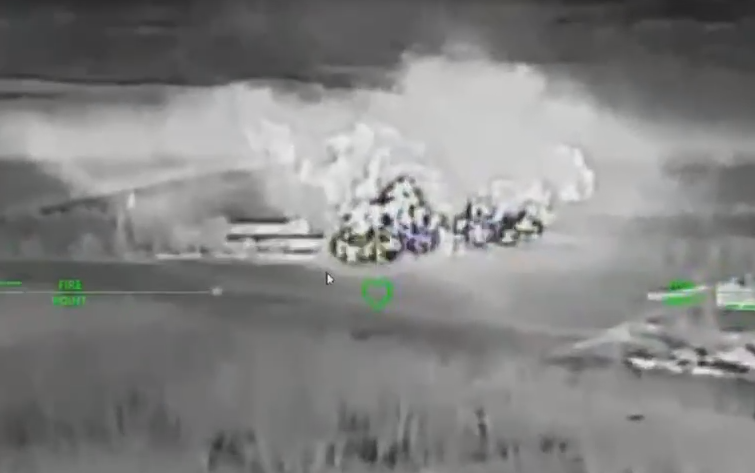 Отправили "огненную писанку": "Мадьяр" рассказал об операции по поражению нефтетерминала в Феодосии и других целей врага. Видео