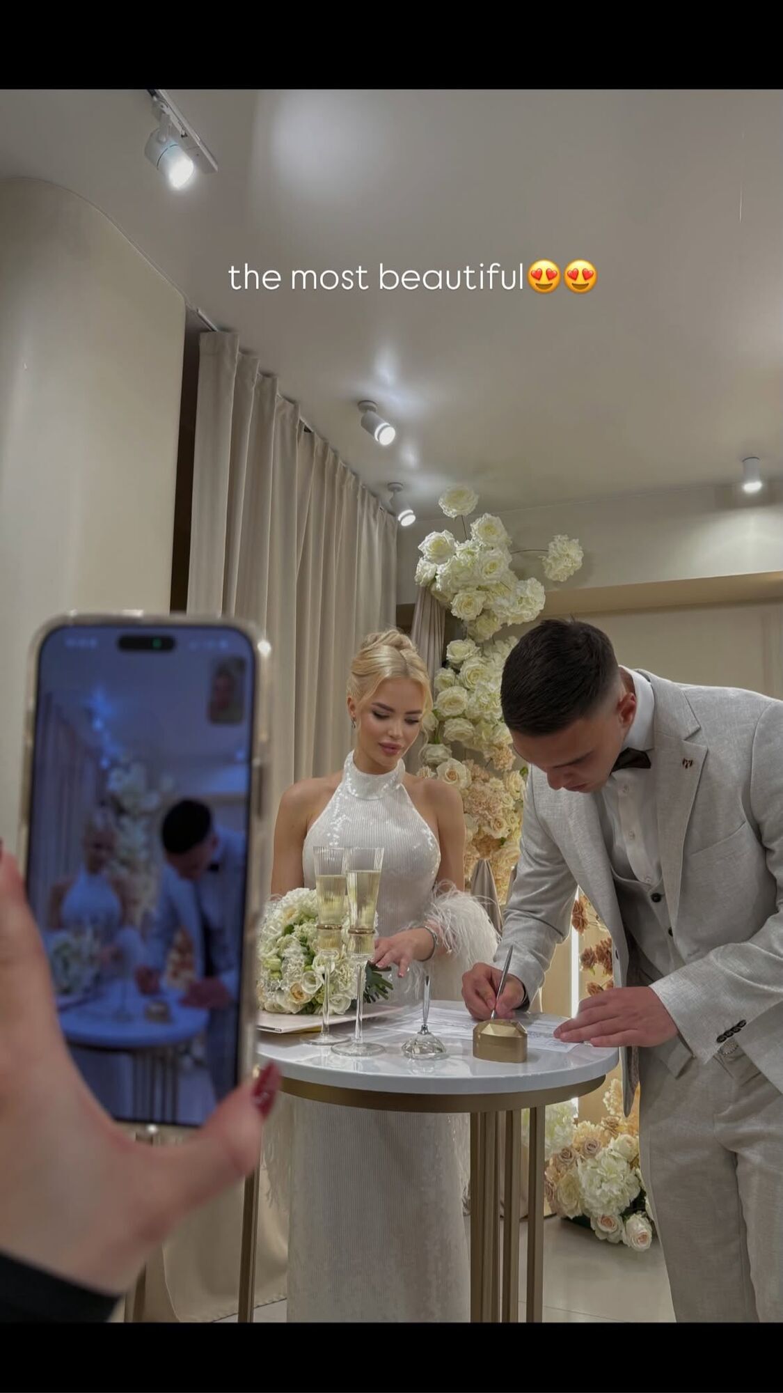 Новая звезда "Динамо" и сборной Украины женился на красавице-модели. Фото