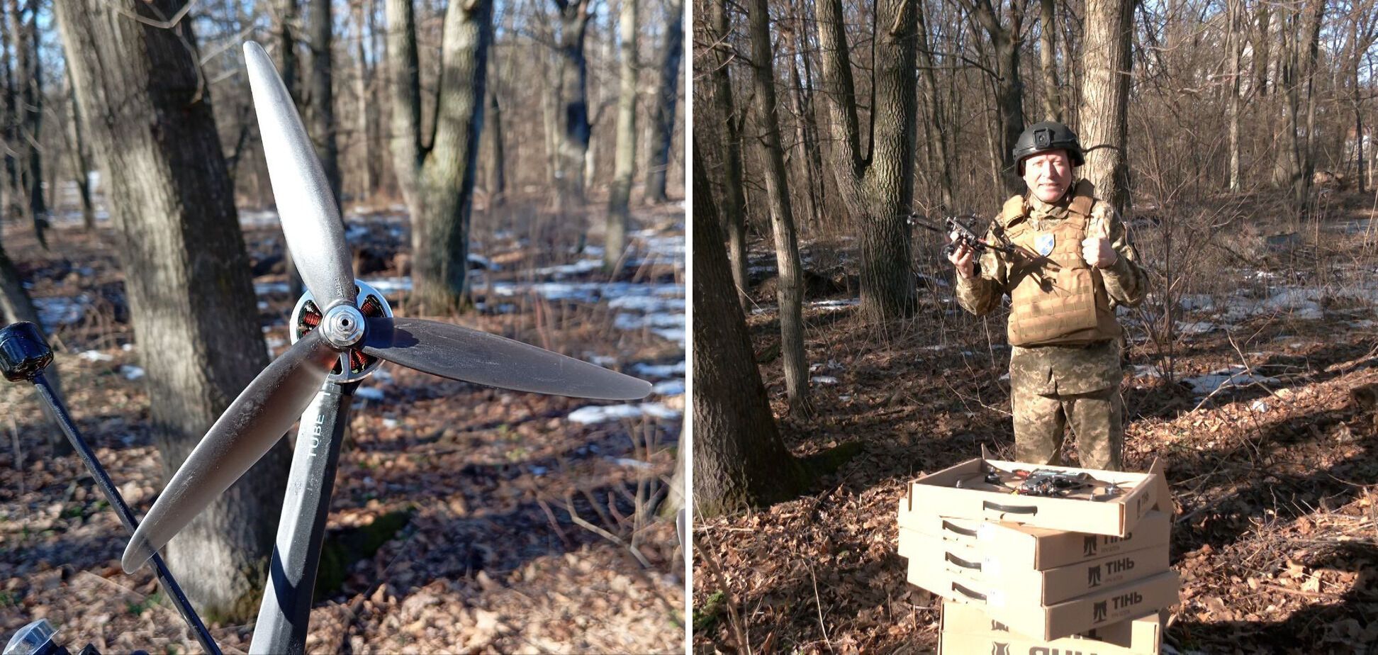 Разведчики получили партию FPV-дронов "Тень" от сети "Подорожник"