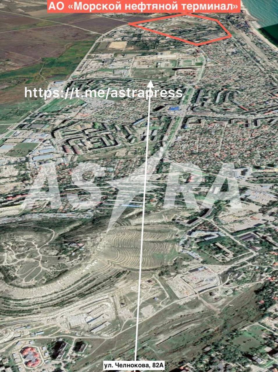 Пожар видно издалека: в оккупированной Феодосии повторно атакована нефтебаза. Фото и видео