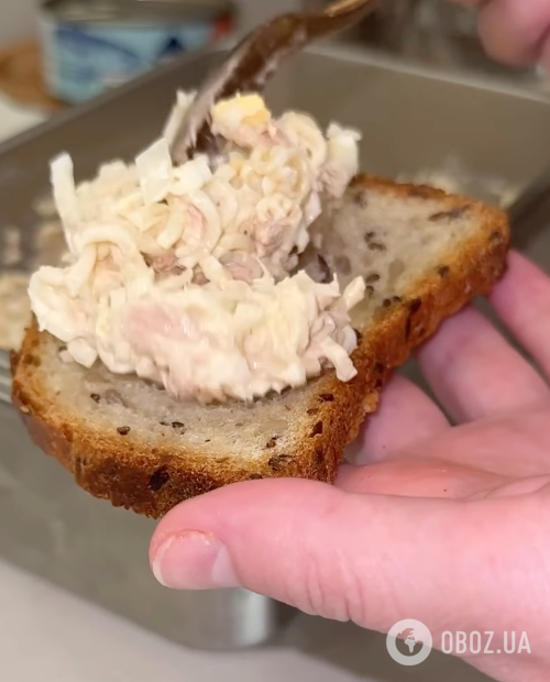 Корисна і дуже смачна намазка з тунця і яєць: рецепт закуски за 2 хвилини