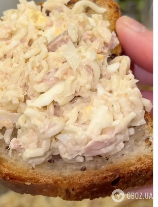 Корисна і дуже смачна намазка з тунця і яєць: рецепт закуски за 2 хвилини