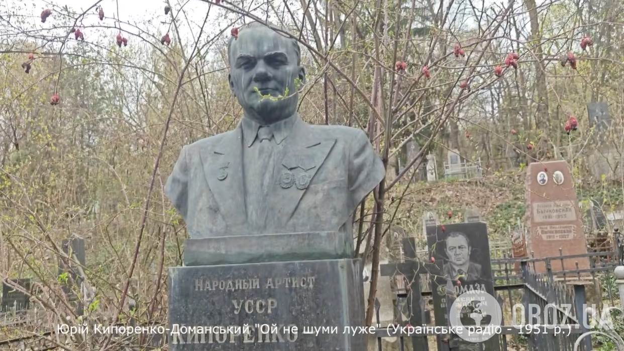 У мережі показали плачевний стан могил народних артистів і видатних українців: поросли мохом і майже канули в небуття. Фото