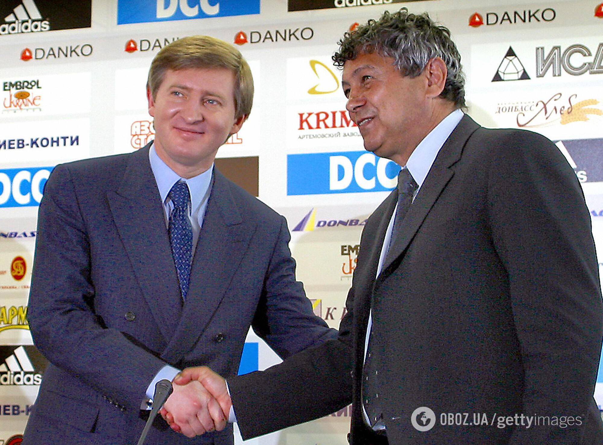 Появилось видео с Ринатом Ахметовым на похоронах Луческу. Видео