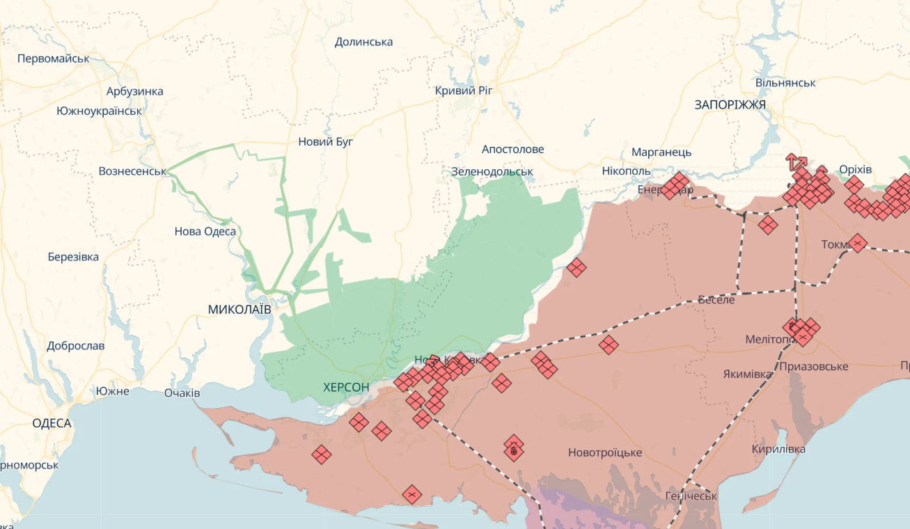 Окупанти намагаються витіснити ЗСУ з позицій на лівому березі Дніпра: військовий розповів про ситуацію на Херсонщині Відео