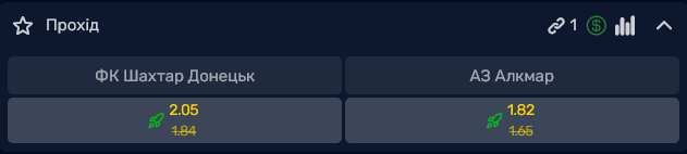 У АЗ больше шансов выйти в 1/2 финала Лиги конференций, чем у "Шахтера"