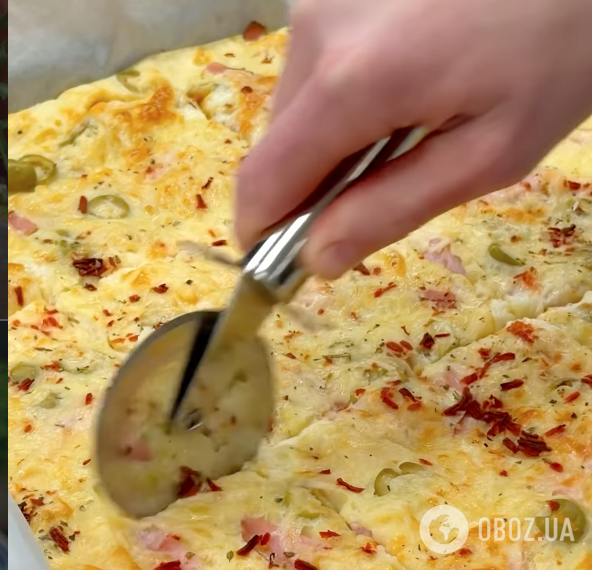 Ленивая пицца на жидком тесте: рецепт вкусного и сытного блюда без заморочек