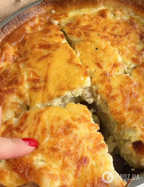 Киш из лаваша с вкусной начинкой из сыра и мяса: делимся легким рецептом сытного блюда