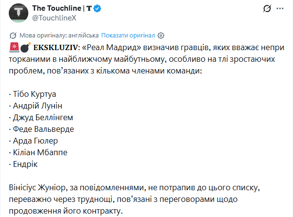 Неприкасаемый: в "Реале" определились с судьбой вратаря сборной Украины – медиа