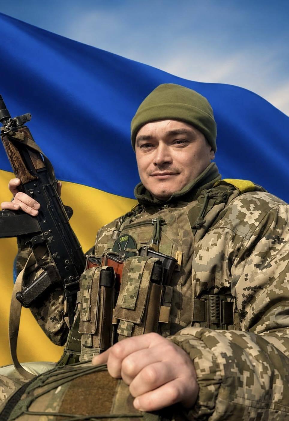 Печальная весть: на фронте погиб военный из Киевской области Олег Вельгун. Фото