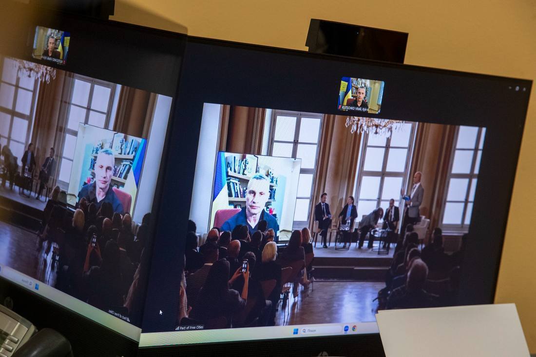 Питання безпеки виходить на перший план: Кличко виступив онлайн на саміті Пакту вільних міст