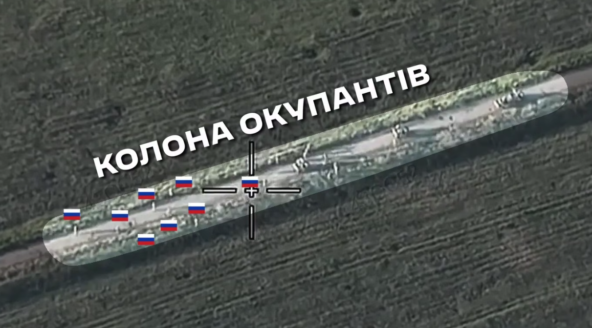 Відпрацювали точно: українські військові знищили колону окупантів на підступах до Часового Яру. Відео