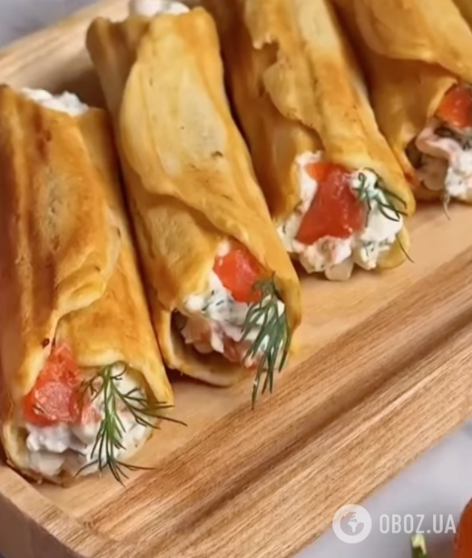 Хрустящие сырные трубочки с очень вкусной начинкой: делимся рецептом блюда для праздничного стола
