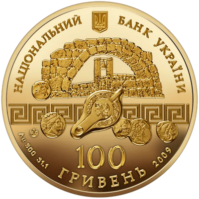 Монета отчеканена из золота 900-й пробы