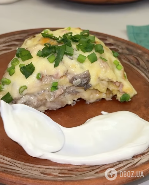 Панский дерун с грибной начинкой: рецепт сытного и вкусного блюда, которое понравится всем