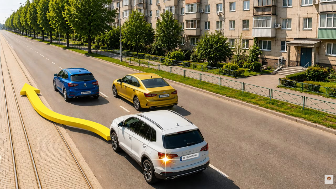Можно ли осуществить опережение? Тест для водителей