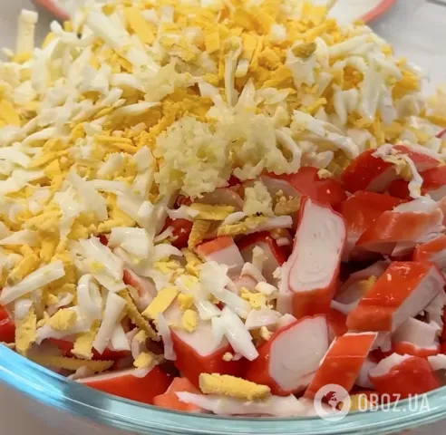 Крабовые палочки с сыром