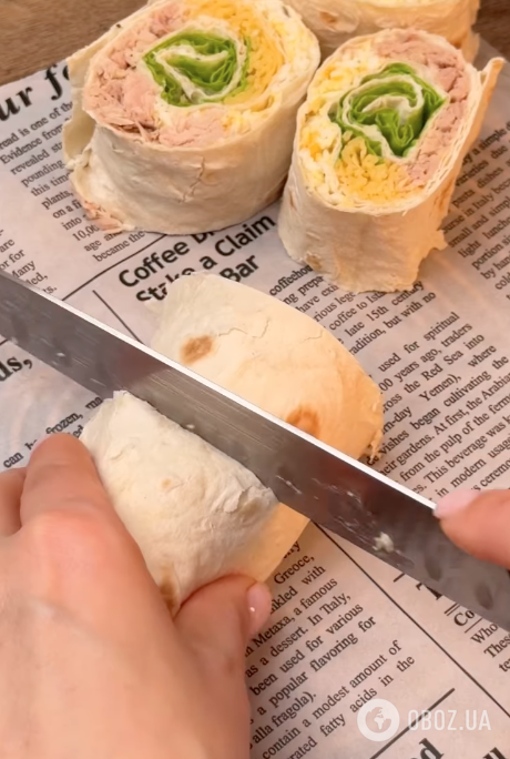 Закусочный рулет из лаваша с вкусной начинкой: делимся легким рецептом