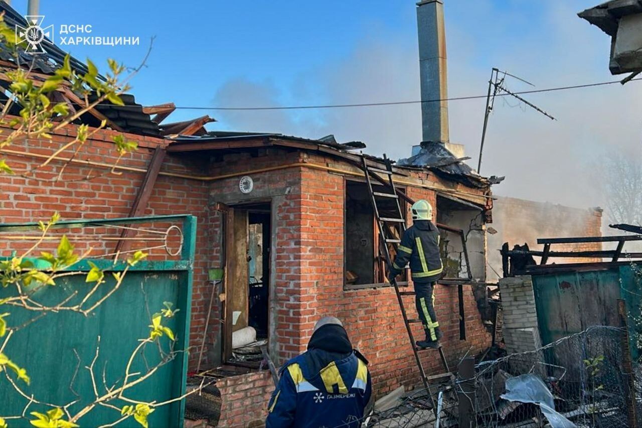 Росіяни вночі атакували Харківщину: зруйновано будинки, серед постраждалих – дитина. Фото