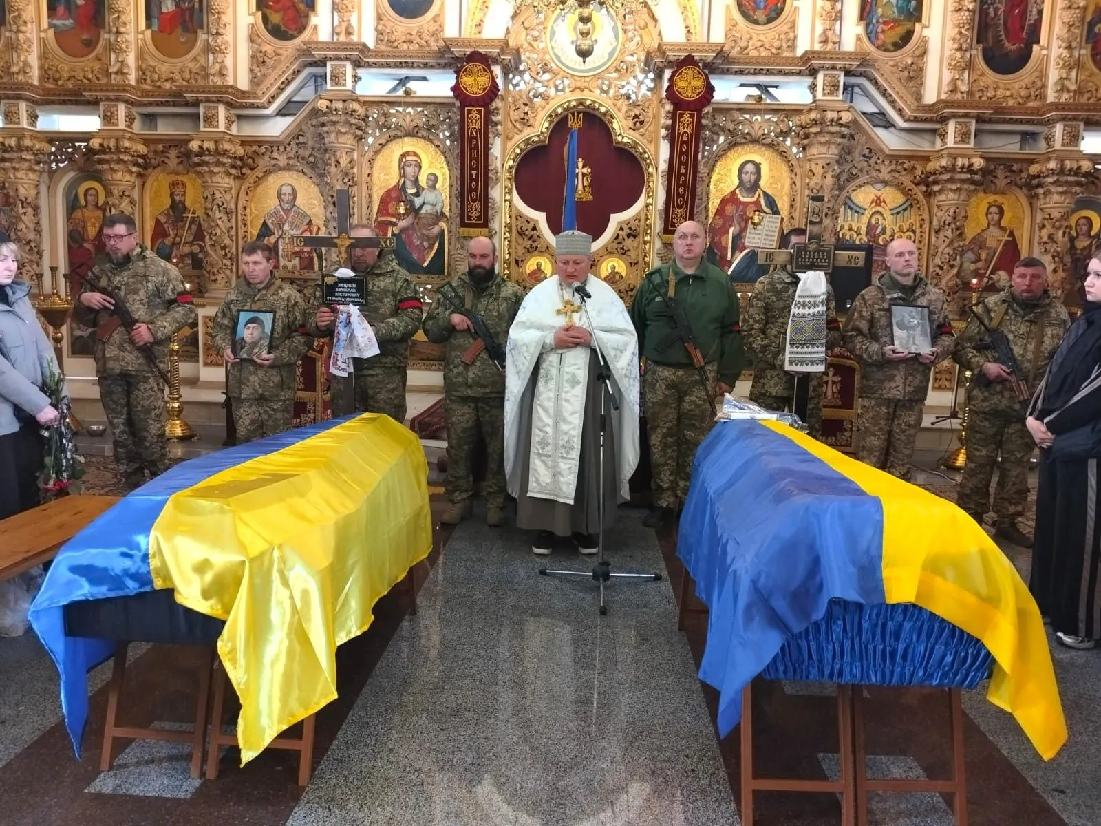 Отдали жизнь за Украину: в Полтаве попрощались с четырьмя Героями. Фото