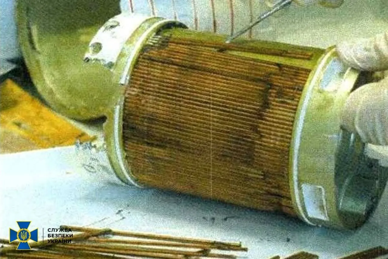 СБУ виявила підвищений радіаційний фон на уламках ракети з російського дрона, яким ворог атакував Чернігівщину. Фото