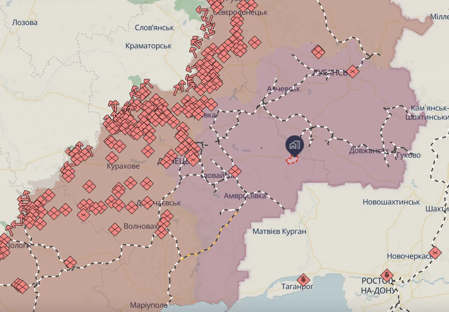 Сили безпілотних систем знищили школу підготовки пілотів БпЛА "Ахмату" на Донбасі. Відео
