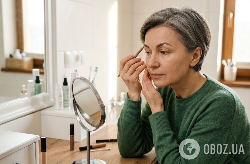 Як фарбувати брови після 50: помилки та як їх уникнути